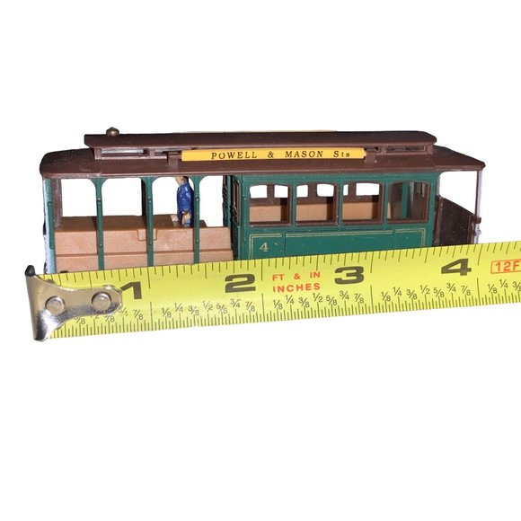 HO scale, Classic Streetcars Toy w/Orig Box, 2 Cars-Desire St Powell & Mason ST. - Picture 15 of 16